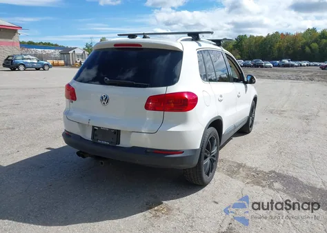 2014 Volkswagen Tiguan Se из США, поврежденный, VIN WVGAV3AX7EW533501